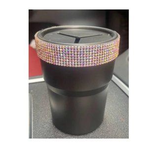 Car Coin Cup Sparkling Rhinestone